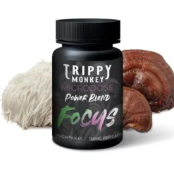 Trippy Monkey Focus Power Blend Shroom Capsules 4.5Gr